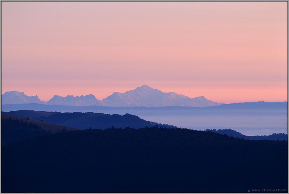 Fernsicht... Mont Blanc *Westalpen*